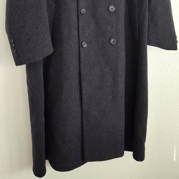 London Fog, Double Breasted Peacoat, Overcoat,100% Wool, 44 Regular, USA - Picture 11 of 11